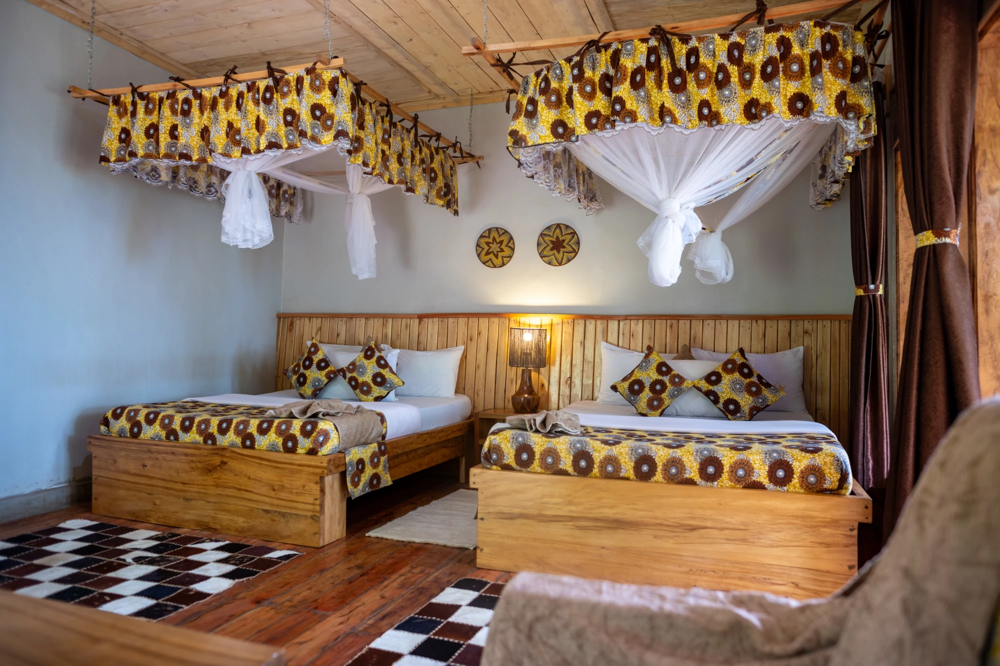 Rooms and Rates chimpazee Forest lodge